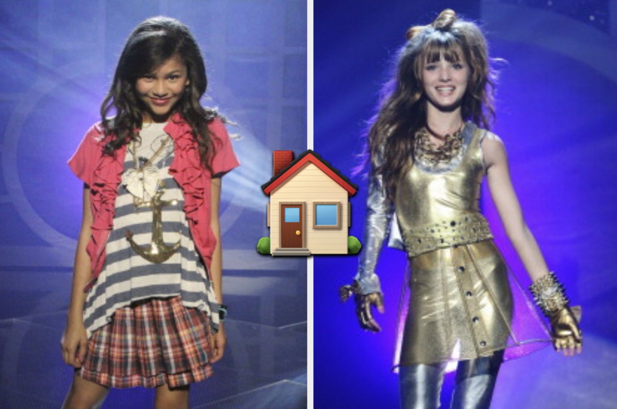 Rocky Blue is on the left with a home emoji in the center and CeCe Jones walking on the right