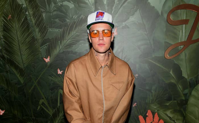 Justin Bieber is photographed at an event in Las Vegas