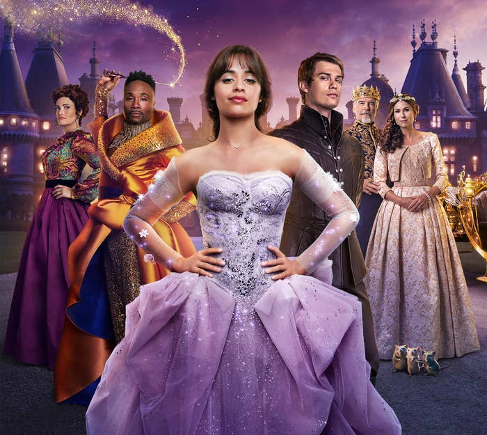 Affiche de Camilla Cabello incarnant Cendrillon