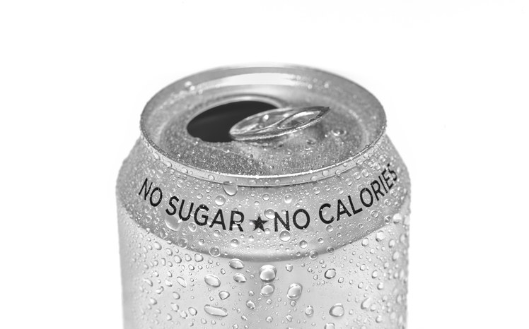 image of diet soda can