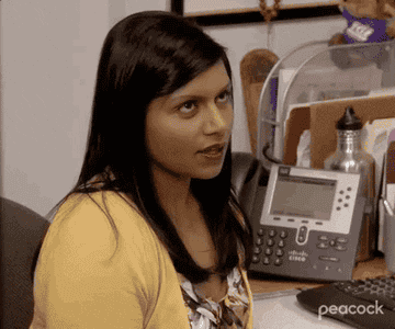 Kelly Kapoor from The Office saying &quot;I can&#x27;t do this&quot;