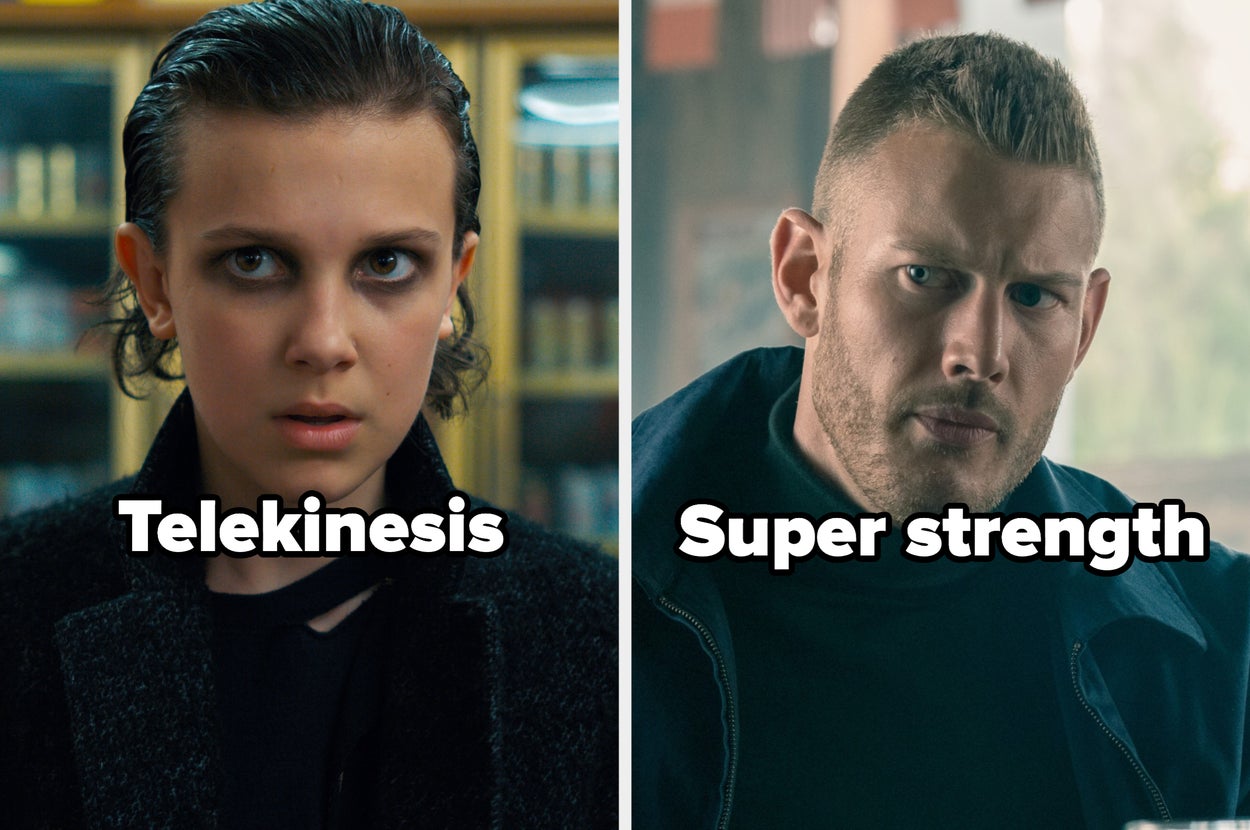 Telekinesis and super strength 