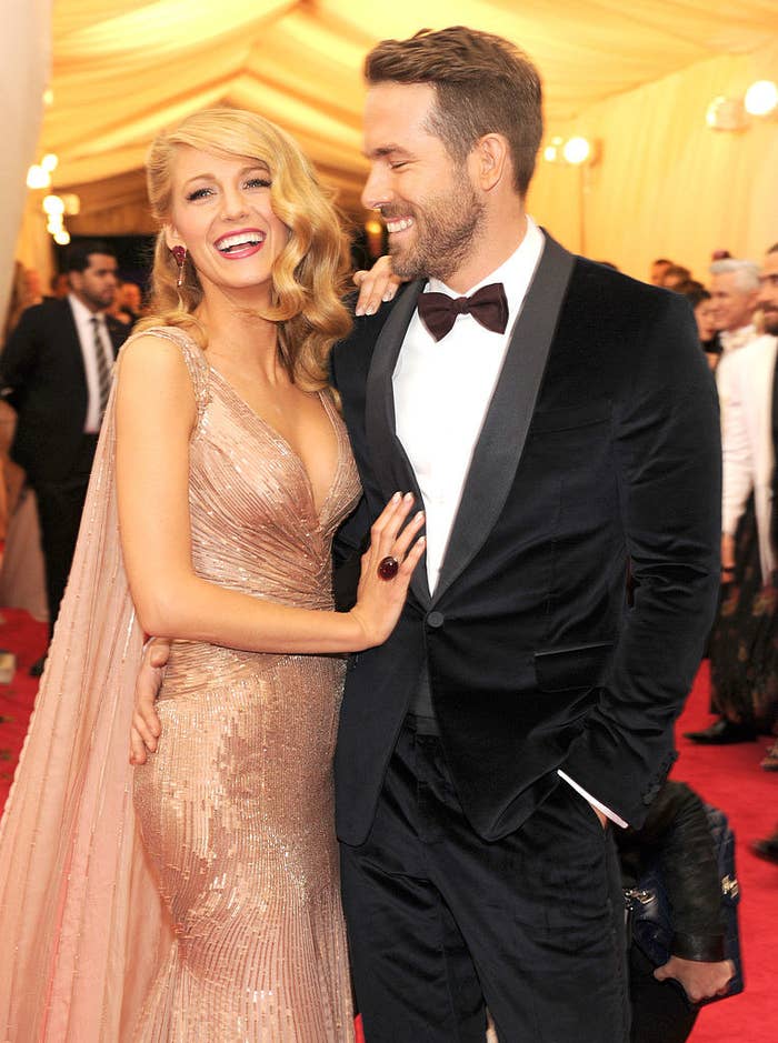 Blake Lively and Ryan Reynolds attend the &quot;Charles James: Beyond Fashion&quot; Costume Institute Gala