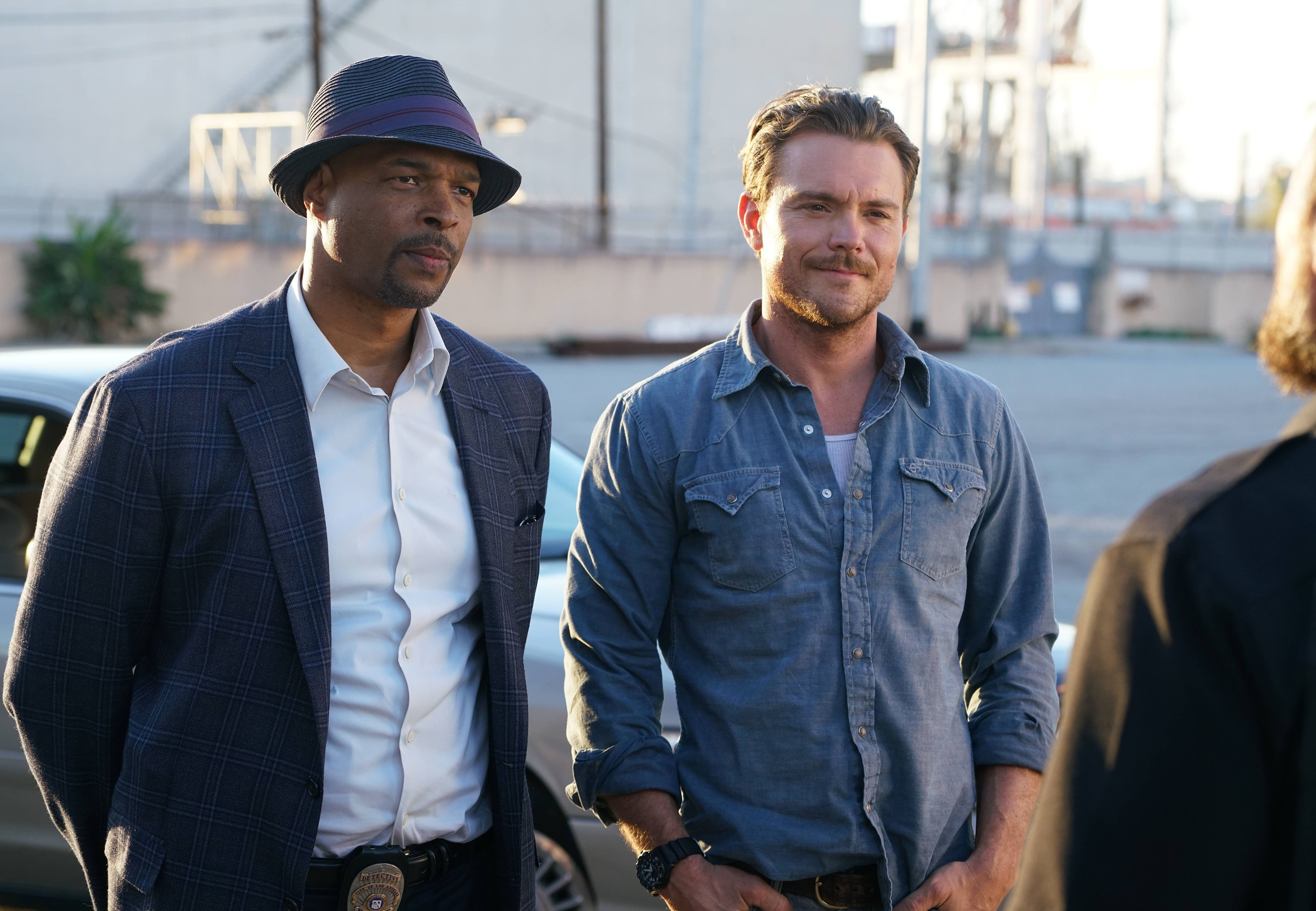 Damon Wayans and Clayne Crawford on &quot;Lethal Weapon&quot;