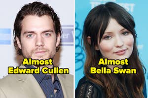 Henry Cavill was almost Edward Cullen and Emily Browning was almost Bella Swan