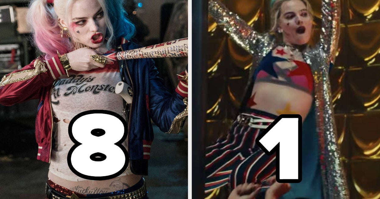 All 15 Of Harley Quinn S Looks In The Dceu Ranked Humming Zone
