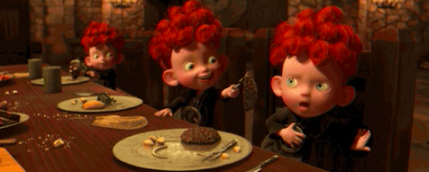 Harris, Hubert, and Hamish from &quot;Brave&quot;