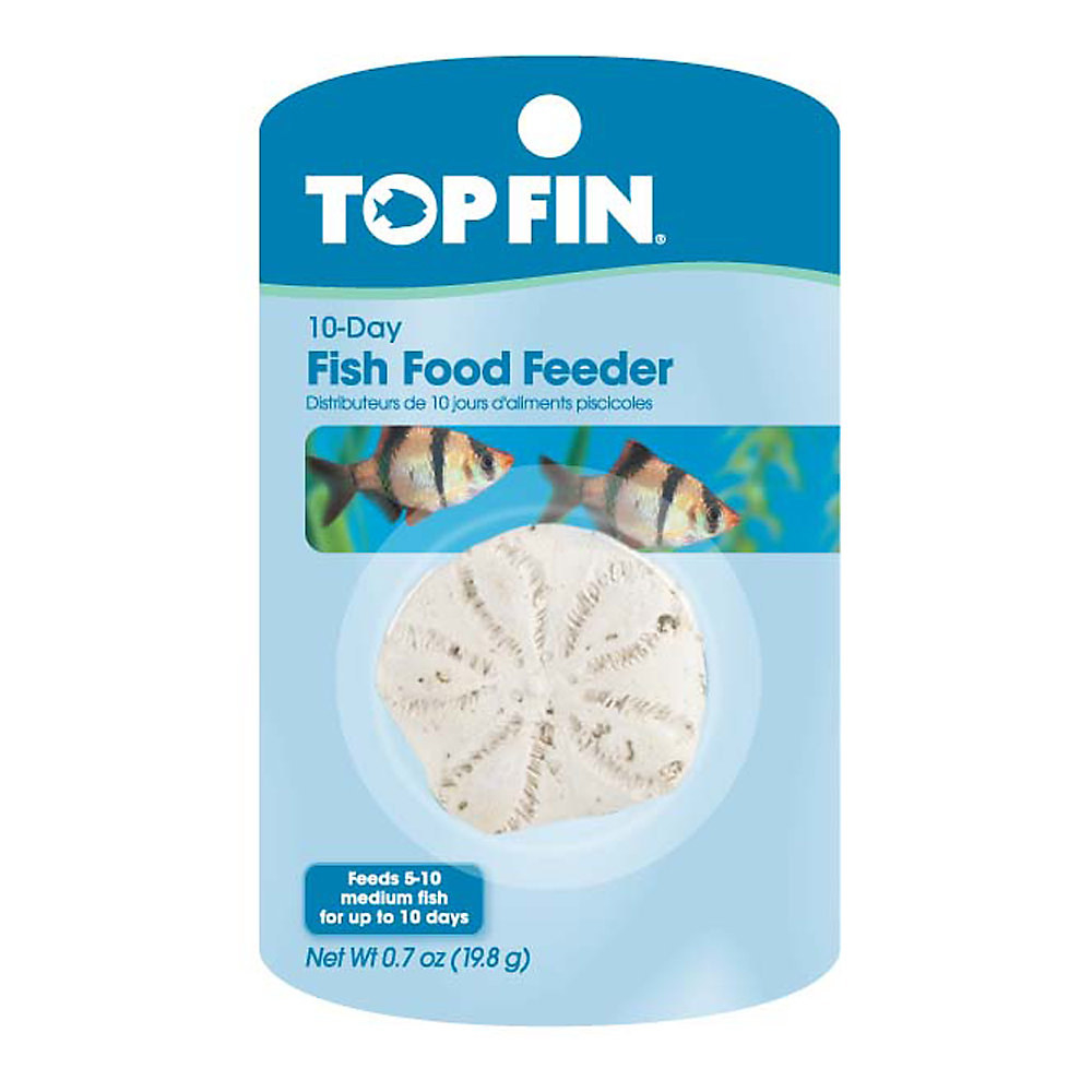 package of 10-day fish feeder