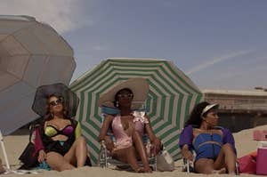 Angel, Lulu, Elektra, and Blanca from "Pose"