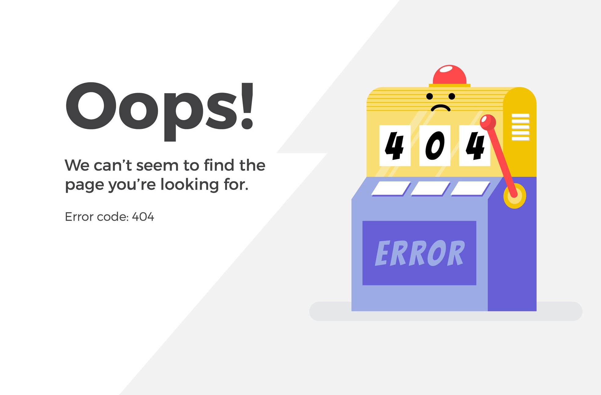 It reads Error 404 unavailable web page.