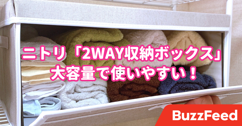 これ考えた人 頭良すぎ ニトリの アイデア収納ボックス 家中に置きたいくらい便利だった これ考えた人 頭良すぎ ニトリの アイデア収納ボックス 家中に置きたいくらい便利だった