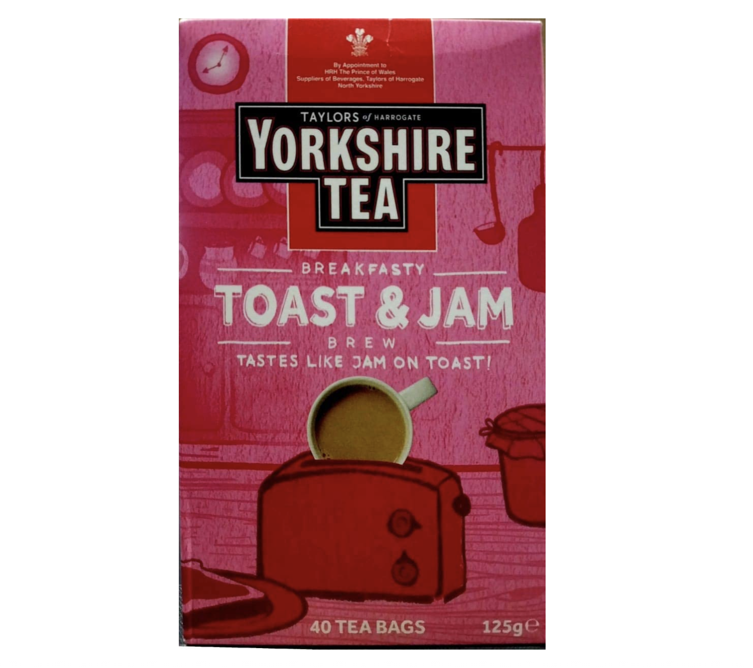 toast and jam tea