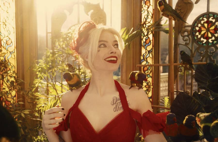 The Suicide Squad Harley Quinn Tattoo Changes