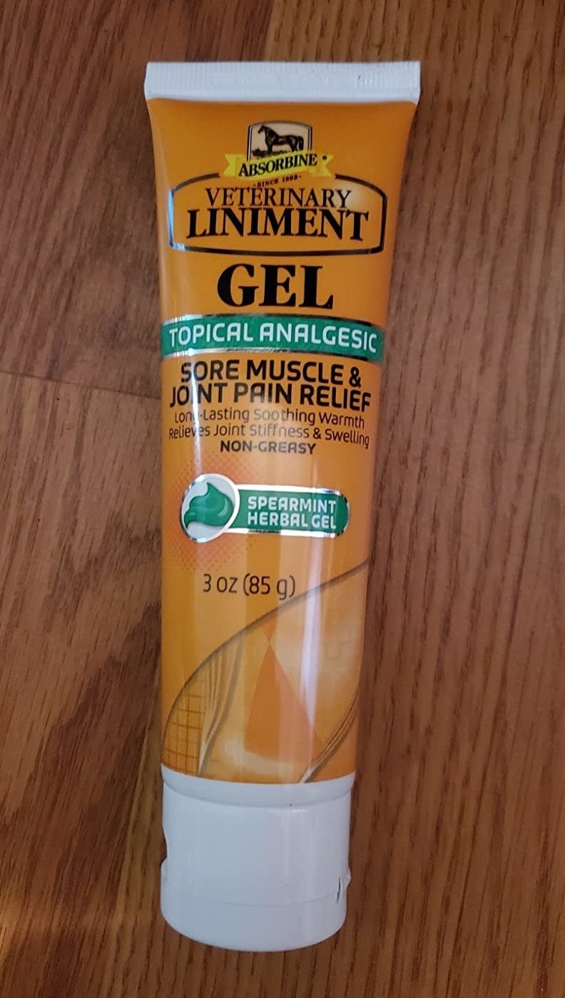 A tube of the gel