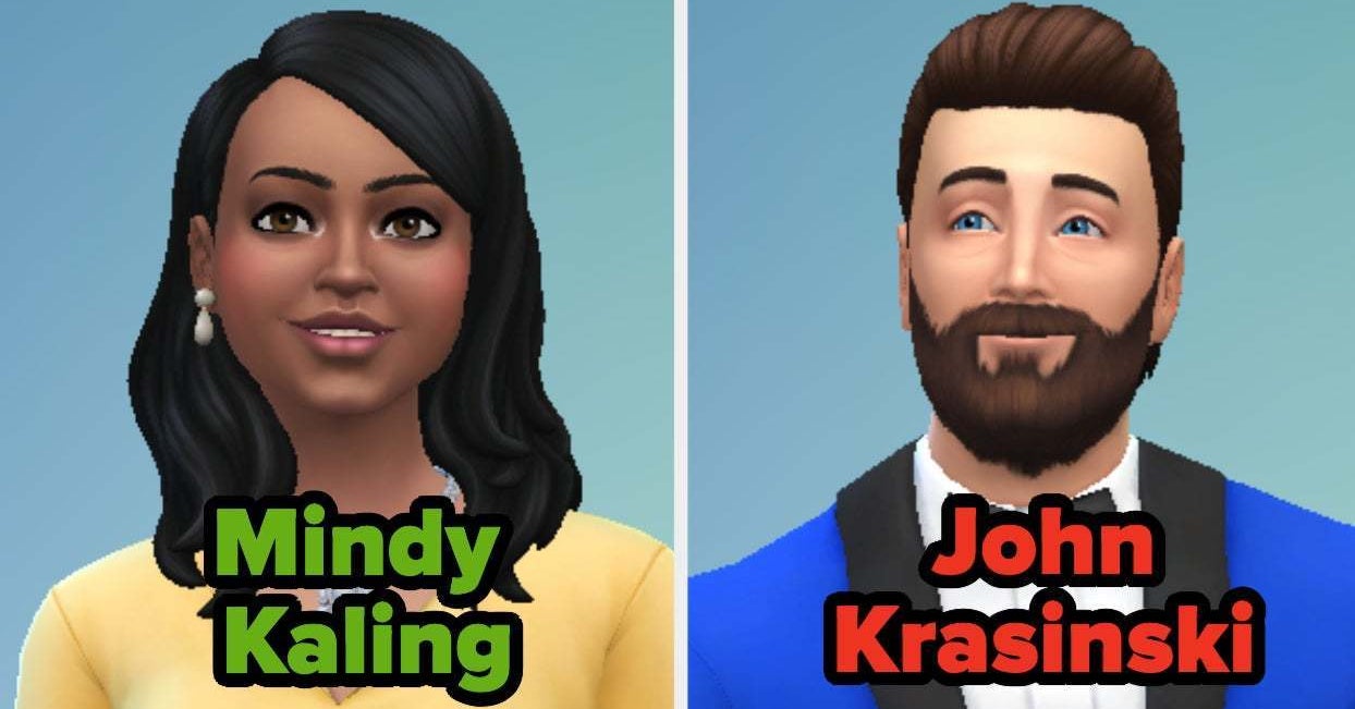 Can You Identify These 10 Celebrities As Sims Quiz