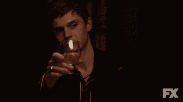 Evan Peters in American Horror Story: Double Feature