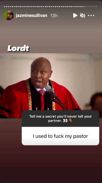 A pastor at the pulpit with the caption &#x27;Lordt&#x27;
