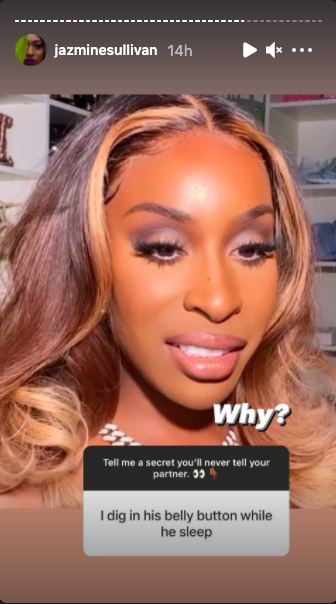 Jackie Aina with the caption &#x27;Why?&#x27;