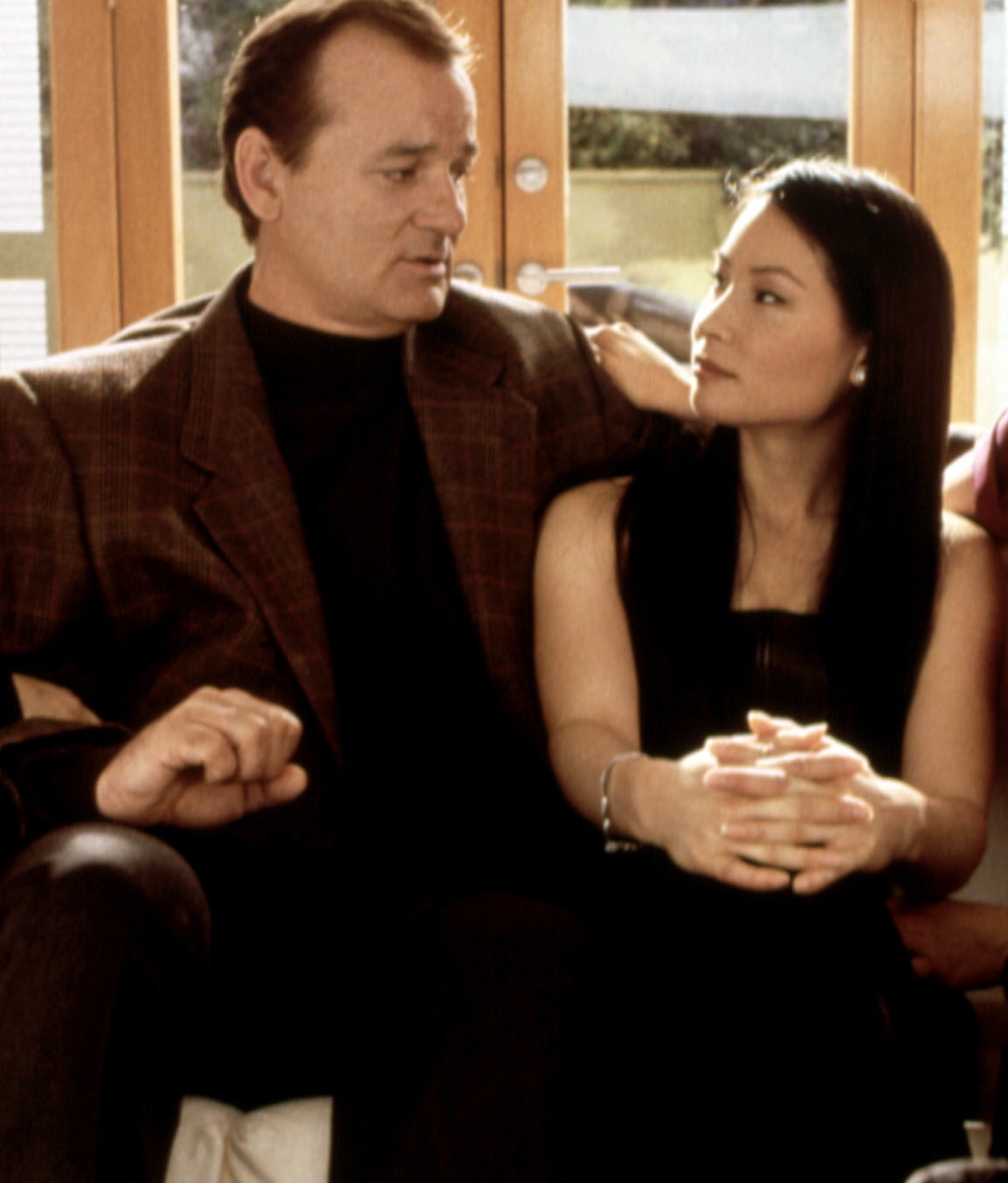 Bill Murray pictured with Lucy Liu