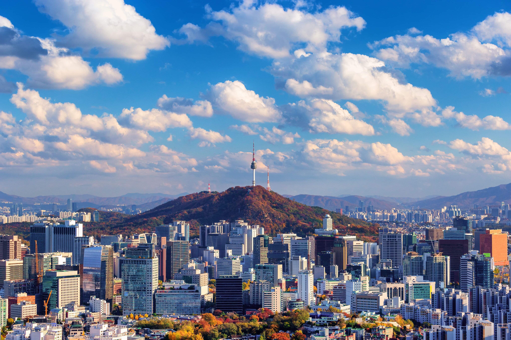 韩国首尔的城市。