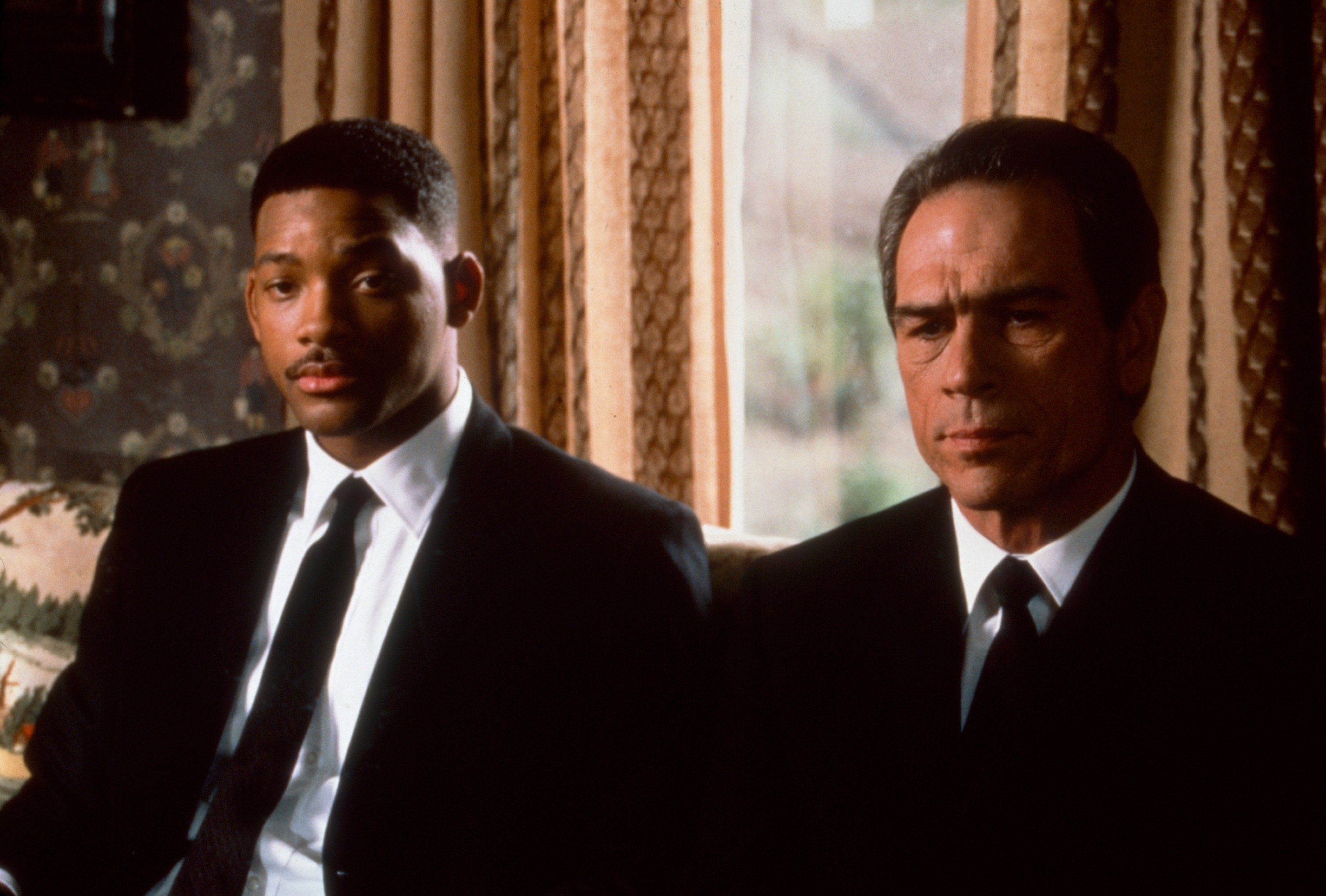 Will Smith and Tommy Lee Jones are the <b>Men</b> <b>in</b> <b>Black</b>