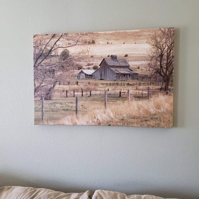 Review photo of the Ramona Murdock roadside barn print