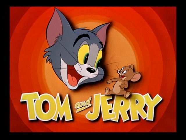 The opening sequence of the iconic cartoon Tom and Jerry