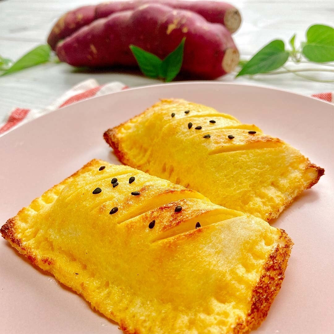 食パンで作れる！濃厚スイートポテトパイ