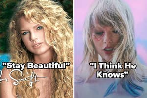 Taylor Swift "Stay Beautiful" and "I think he knows" 