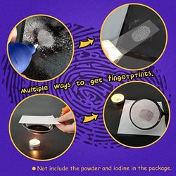 Finger print process from kit