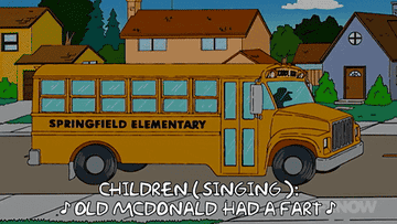 &quot;The Simpsons&quot; school bus