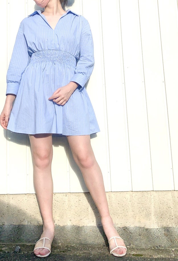 可愛すぎて即カゴへ Zaraの シャツワンピ 秋のコーデにめちゃくちゃ使える Buzzfeed Japan どうしよう もう涼しくなってきたのに 秋服 ｄメニューニュース Nttドコモ