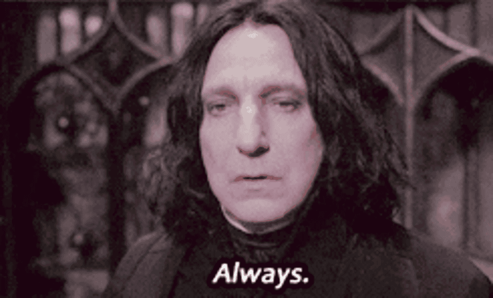 Snape saying always