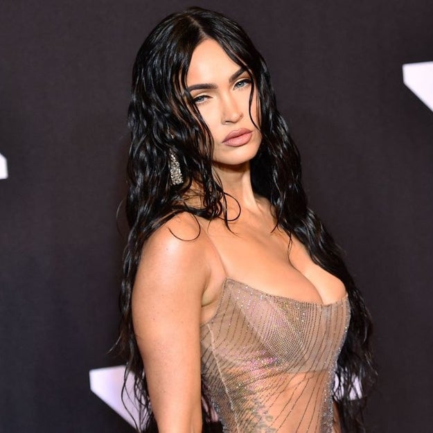 Megan Fox Wears Sheer Dress At 2021 Video Music Awards