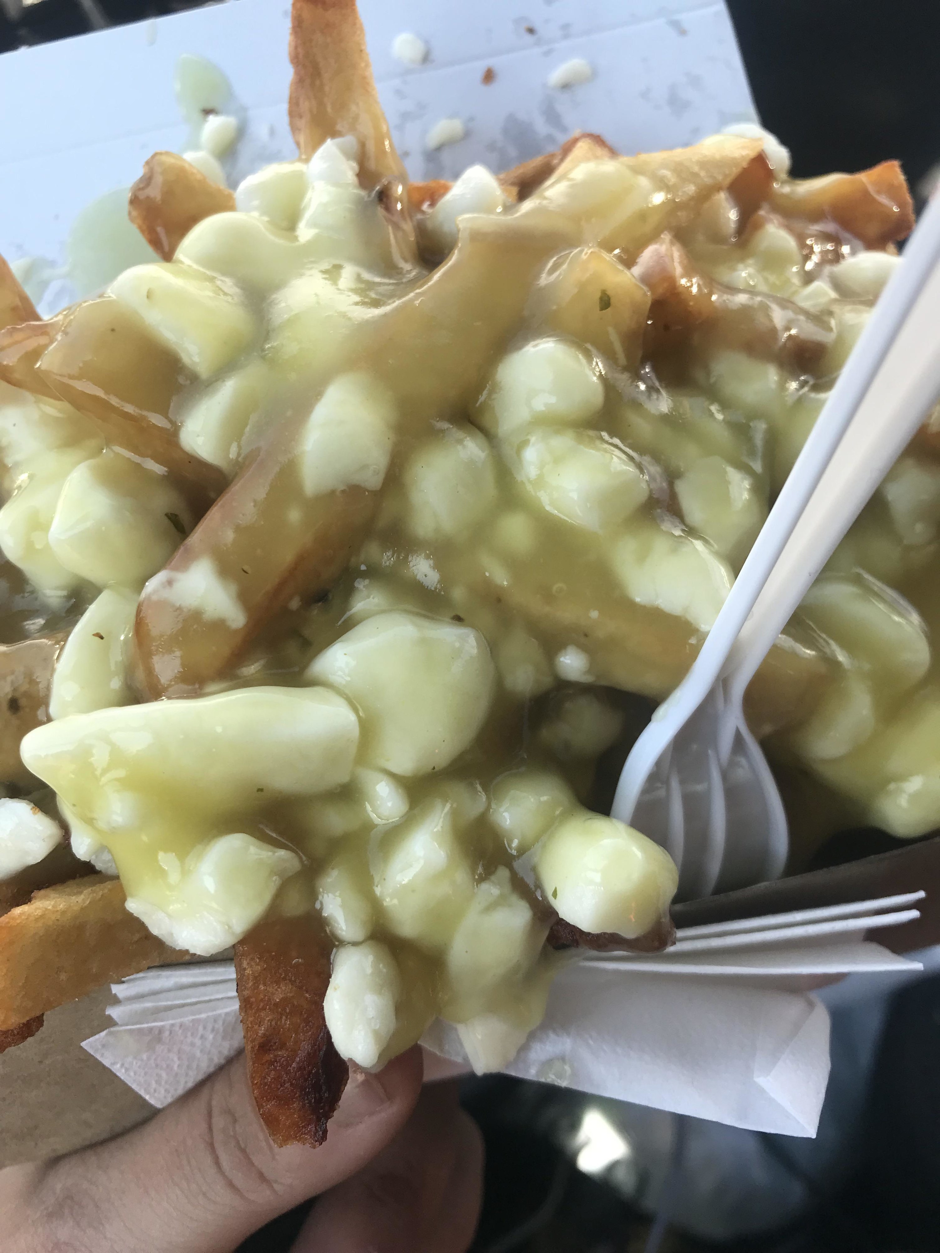 Poutine fries from McDonald&#x27;s.