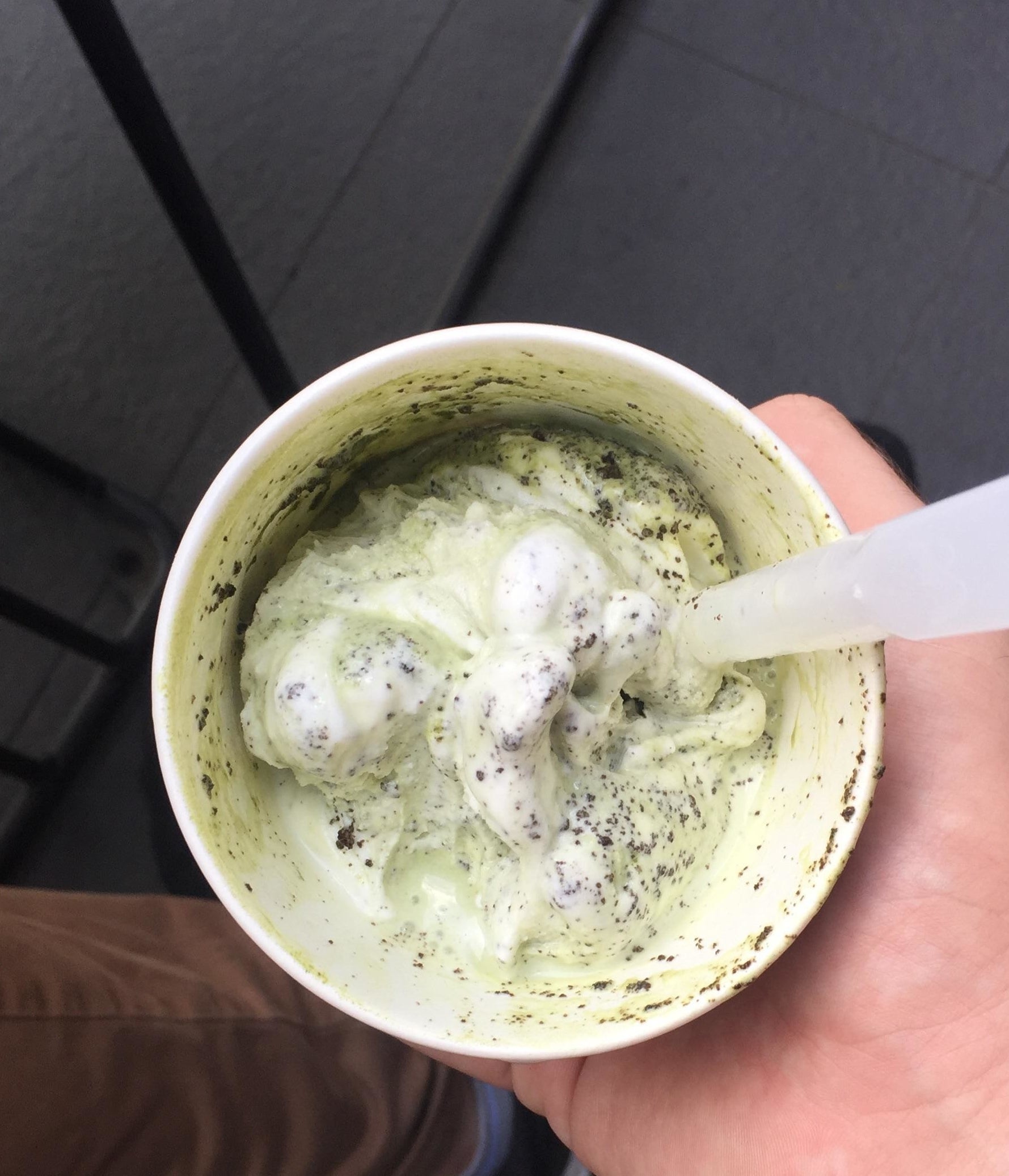 A matcha McFlurry.