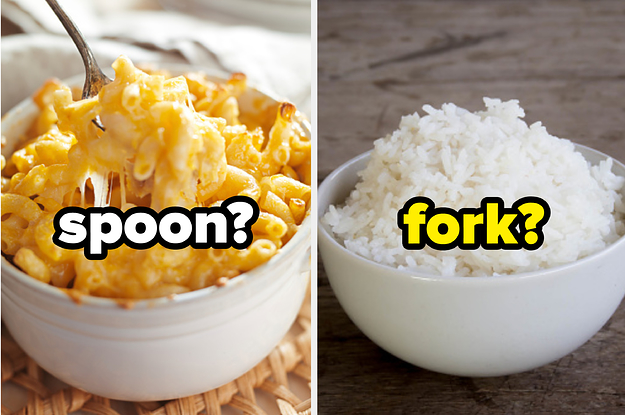 Not To Stir The Pot Here, But I'm Curious If You Eat 12 These Foods With A Fork Or Spoon