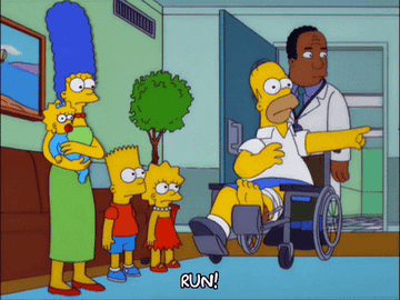 Characters from The Simpsons