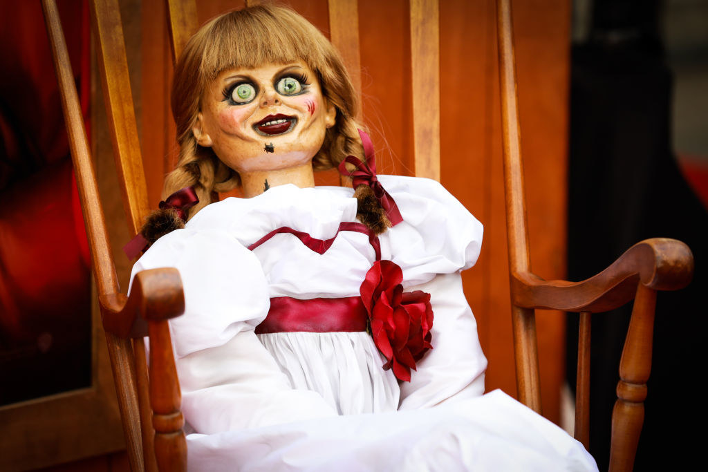 Annabelle doll from the movie