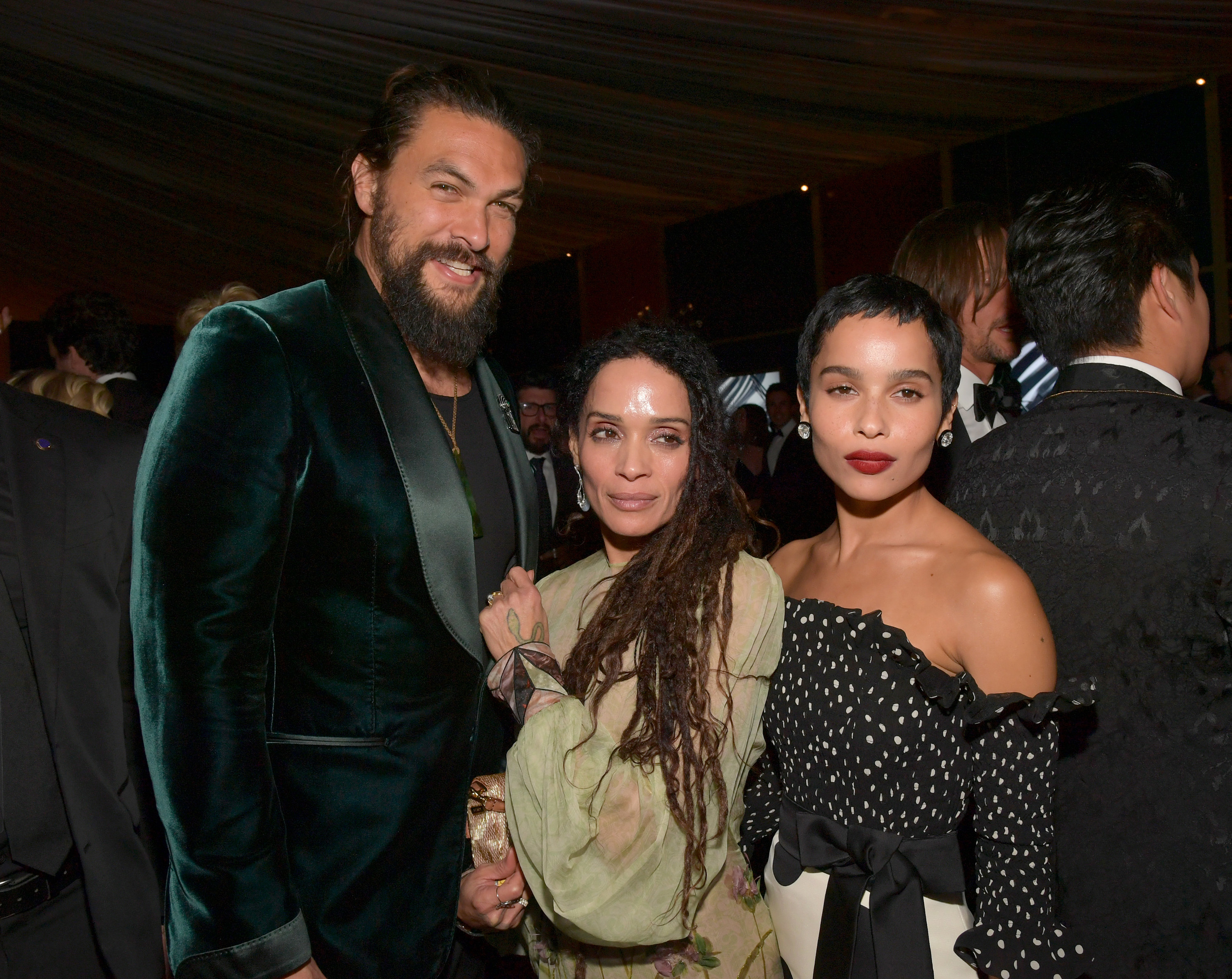 Jason, Lisa, and Zoë standing together