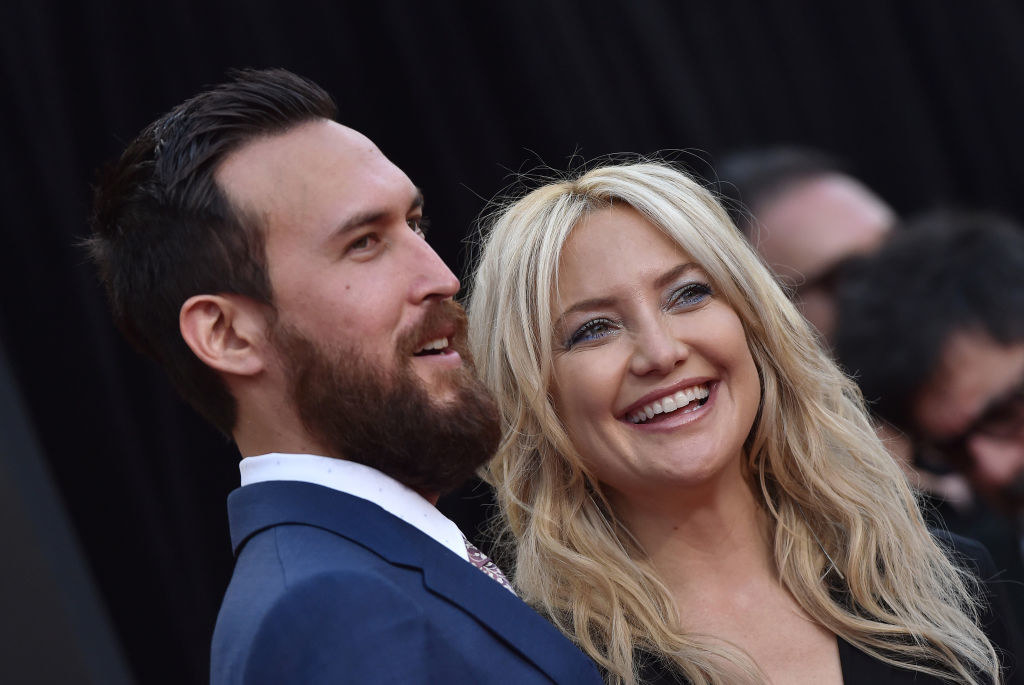 Kate Hudson and Danny Fujikawa arrive at the premiere of 20th Century Fox&#x27;s &#x27;Snatched&#x27;