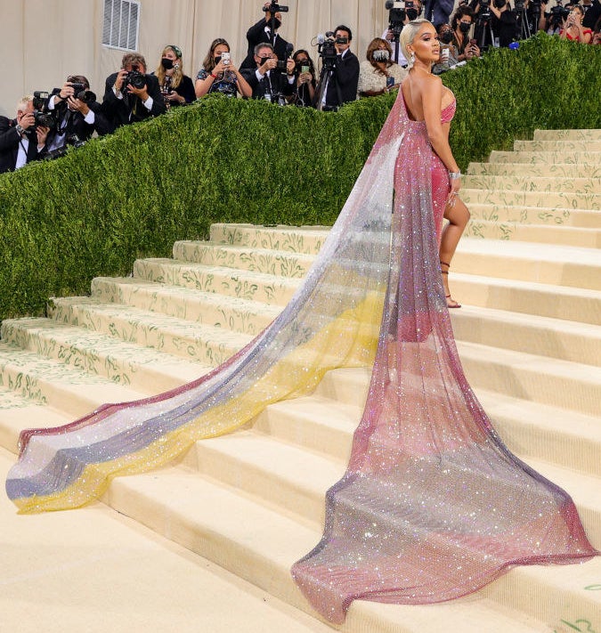 Saweetie attends The 2021 Met Gala Celebrating In America: A Lexicon Of Fashion