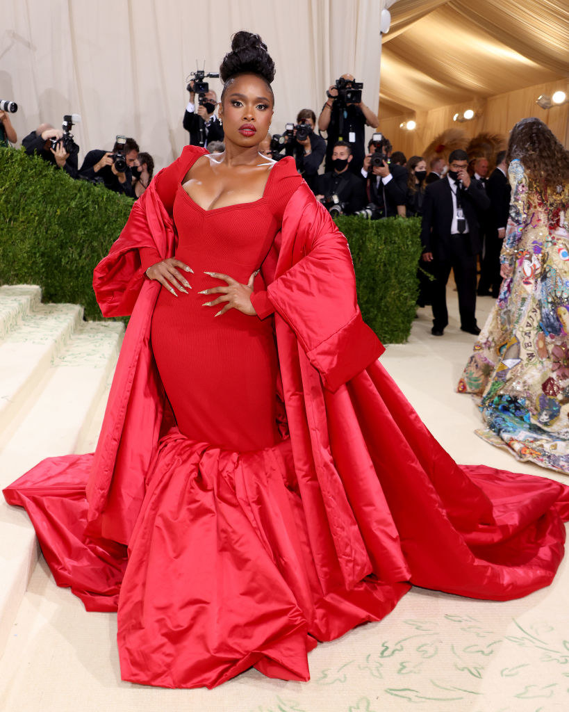 Jennifer Hudson attends The 2021 Met Gala Celebrating In America: A Lexicon Of Fashion