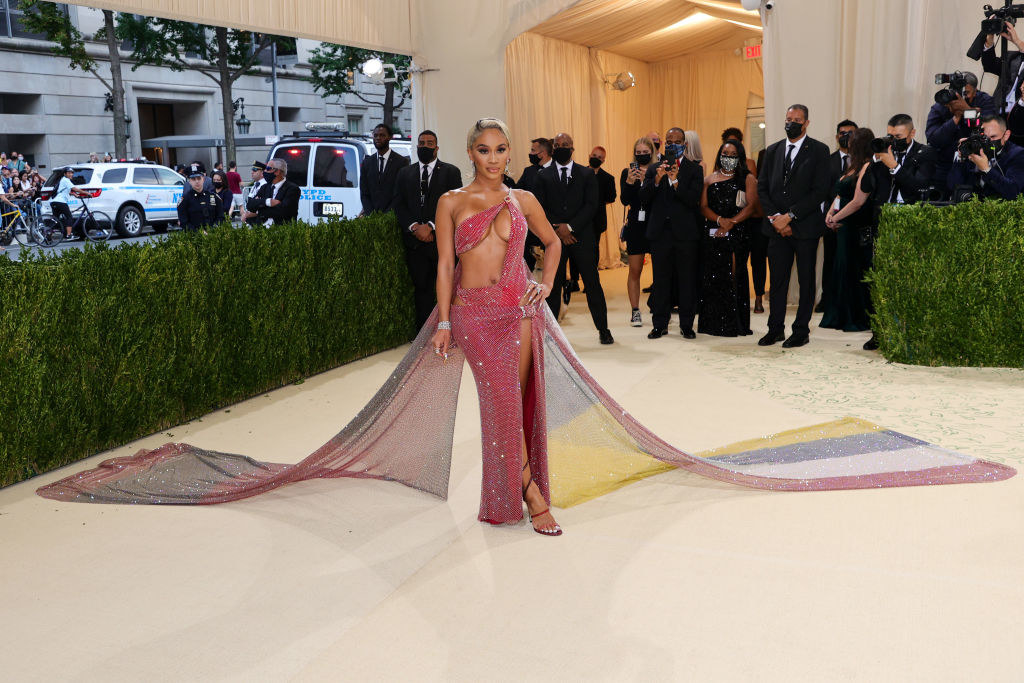 Saweetie attends The 2021 Met Gala Celebrating In America: A Lexicon Of Fashion