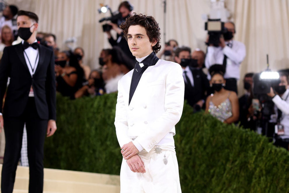 See Timothée Chalamet's Formal Sweatpants at the Met Gala