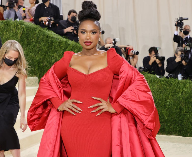 Jennifer Hudson attends The 2021 Met Gala Celebrating In America: A Lexicon Of Fashion