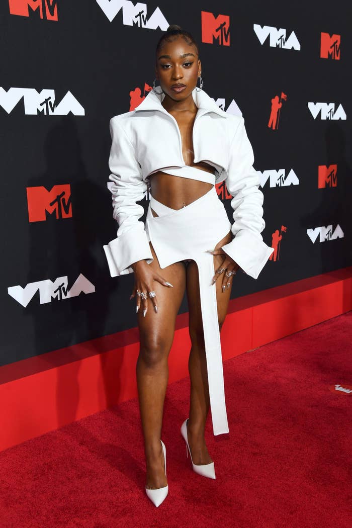 Normani at the 2021 MTV VMAs