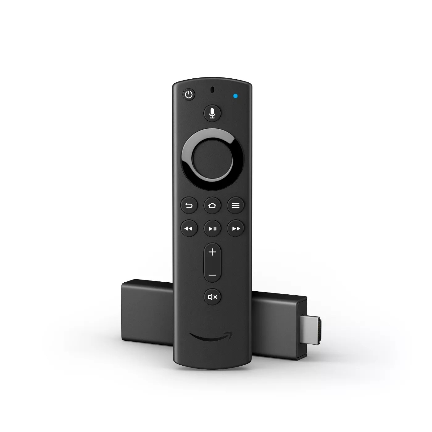 The remote and fire stick