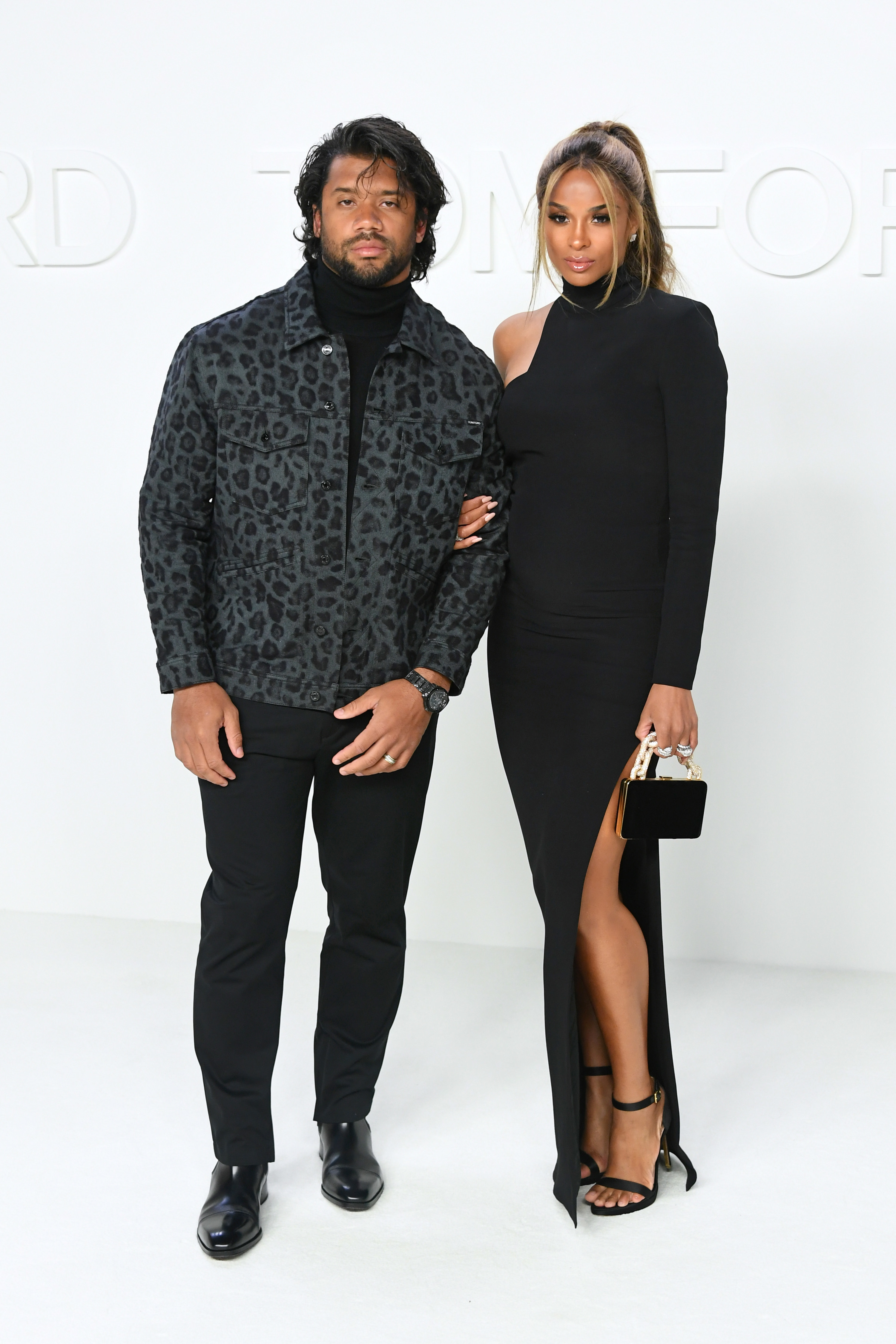 Russell Wilson is Supported by Ciara & Their Kids While Getting