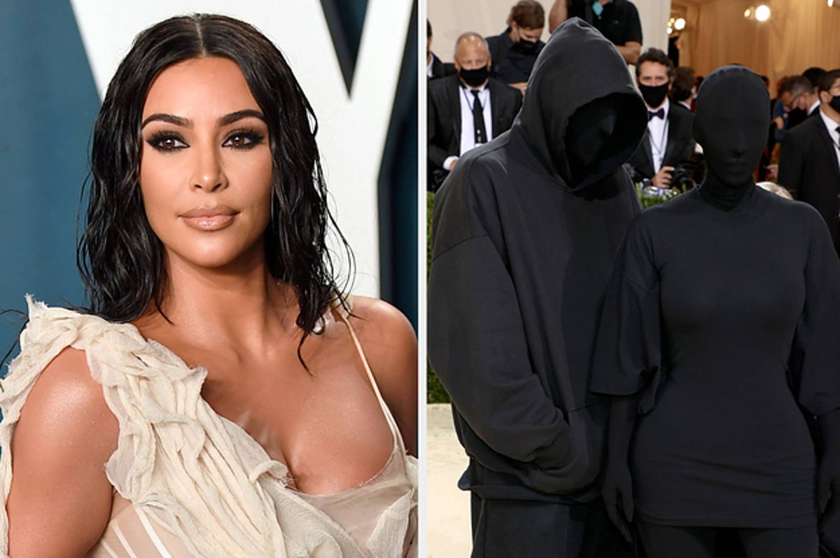 Kim Kardashian wears Demna Gvasalia's look at 2021 Met Gala